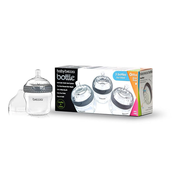 5 oz Bottle Triple Pack - Baby Bottles - Baby Brezza