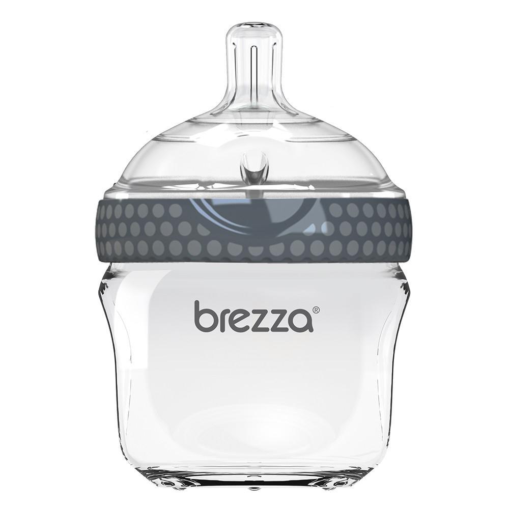 Glass 5 oz Bottle Single Pack - Glass Baby Bottles - Baby Brezza - product thumbnail