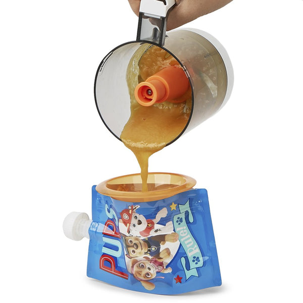Paw Patrol Reusable Food Pouches - 5 Pack