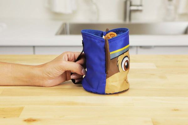 Paw Patrol Reusable Sandwich & Snack Bag Set- Chase