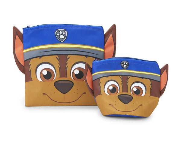 Paw Patrol Reusable Sandwich & Snack Bag Set- Chase