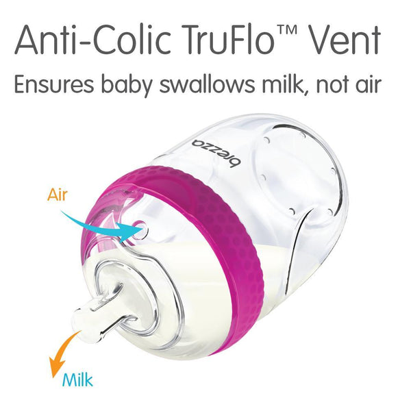 Baby Brezza Glass Bottle 5 oz, 2 pack