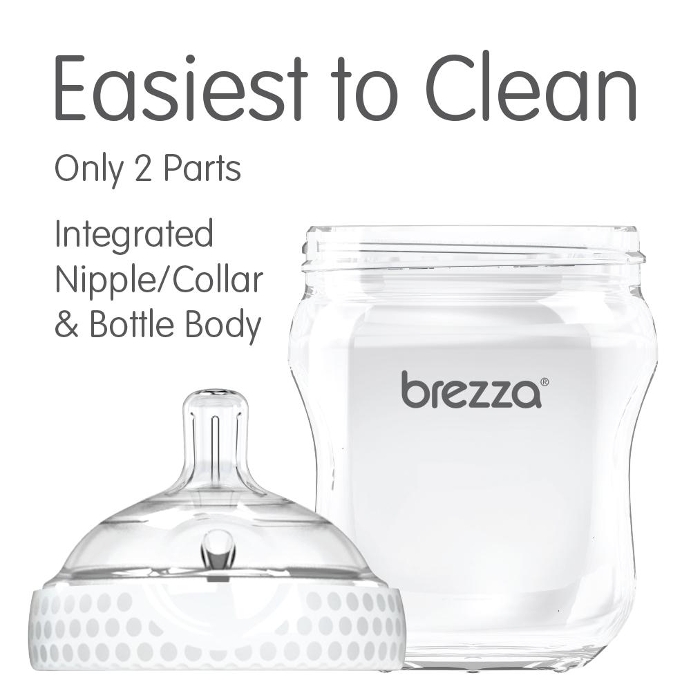 Baby Brezza Natural Bottle 9 oz, 3 pack - product thumbnail