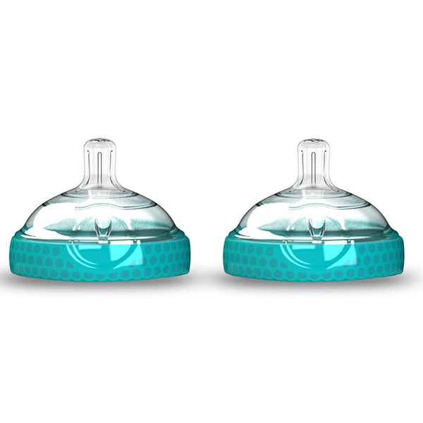 Stage 2 Nipple Double Pack - Baby Bottle Nipple - Baby Brezza